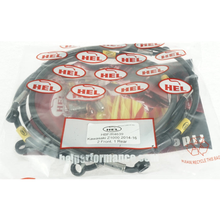HEL Performance CL-HBF4639 Full Length Race Braided Brake Lines | ML Performance Car Parts