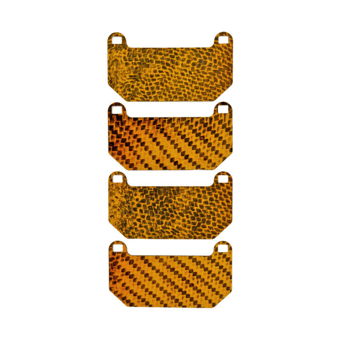 HEL Performance HCFS-2-013 Carbon Fibre Brake Pad Shims | ML Performance Car Parts