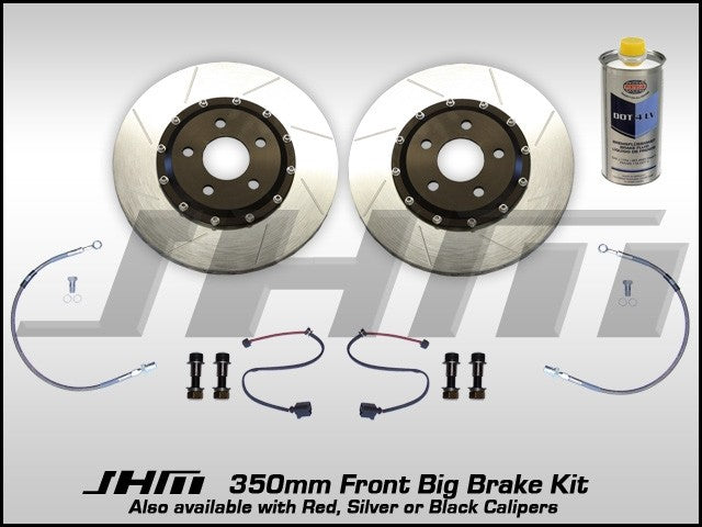 JHM JHM-BBK-1021x350x32-NOcalipers Front BBK (Big Brake Kit) 350mm Cayenne (Brembo 6-piston 18z) B5-B6-B7-C5 - NO Calipers
