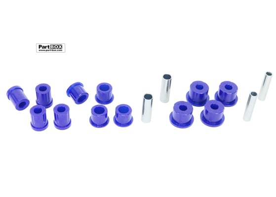 SuperPro KIT063K Rear Leaf Spring Bush Kit for Daihatsu Feroza/Fourtrak (1988 - 1999)