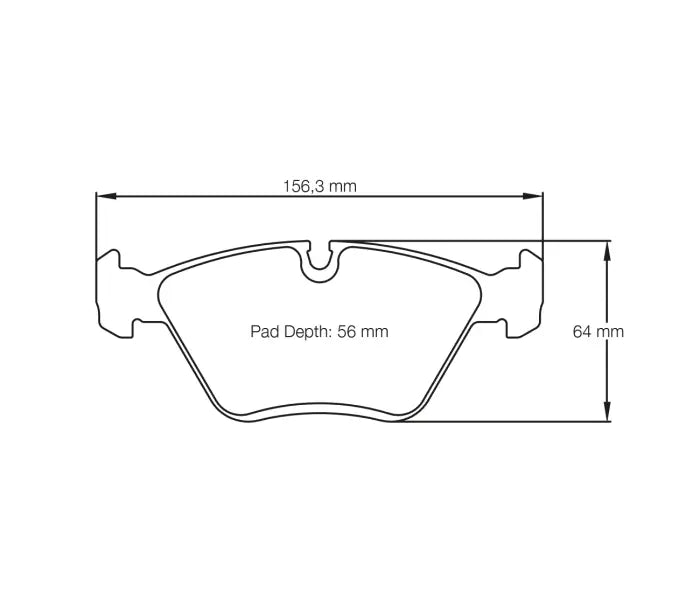 Pagid S1295L01B01 Brake Pad S1295 RSL 1 (bedded)