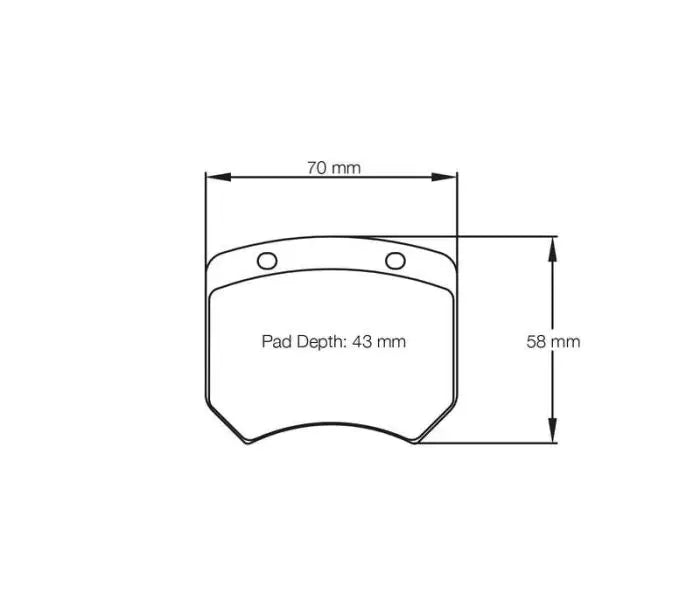 Pagid S1363T04B01 Brake Pad S1363 RST 4 (bedded)