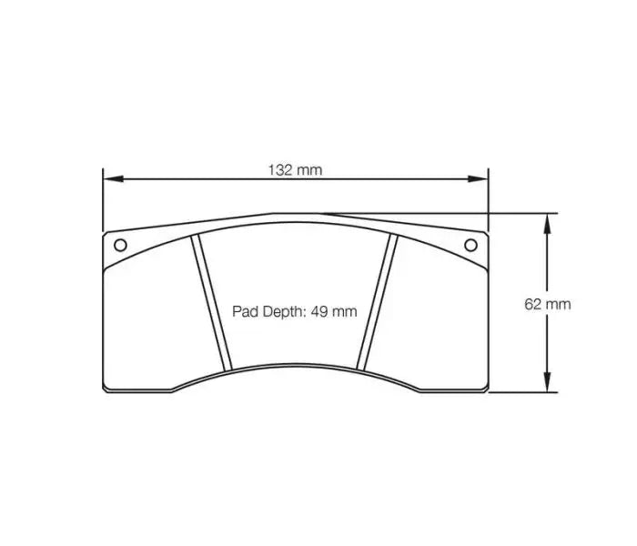 Pagid S1595T03B01 Brake Pad S1595 RST 3 (bedded)