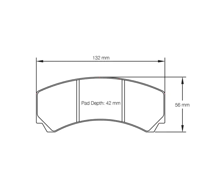 Pagid S2126T5E001 Brake Pad S2126 RST 5E