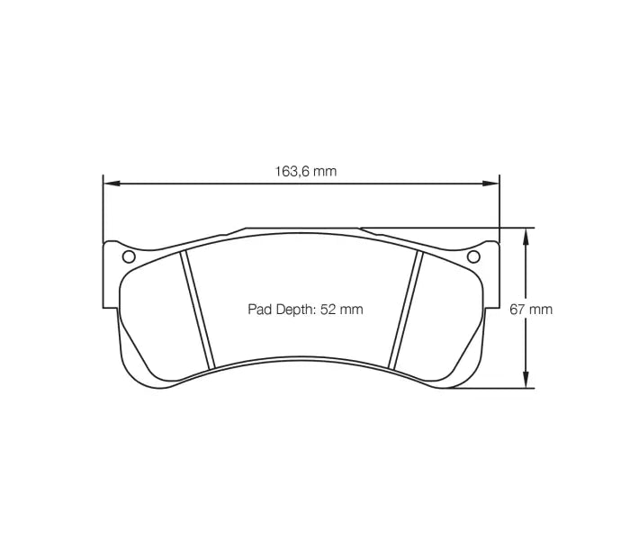 Pagid S2488L2E001 Brake Pad S2488 RSL 2E
