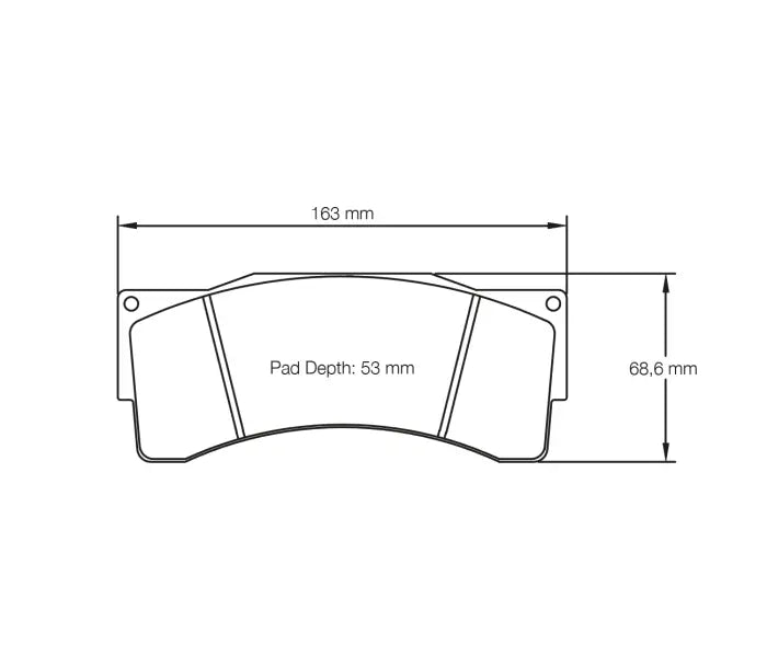 Pagid S2557L1EB01 Brake Pad S2557 RSL 1E (bedded)
