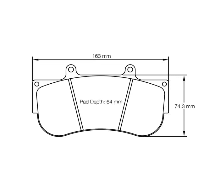 Pagid S2564T2E001 Brake Pad S2564 RST 2E