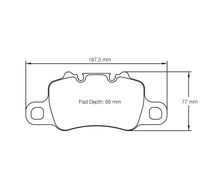 Pagid S4925R29B01 Brake Pad S4925 RSL 29 (bedded)