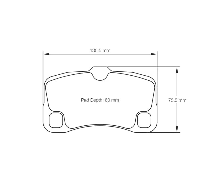 Pagid S8006R29B01 Brake Pad S8006 RSL 29 (bedded)