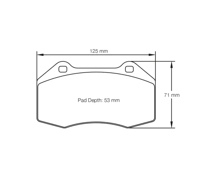 Pagid S8023T03B01 Brake Pad S8023 RST 3 (bedded)
