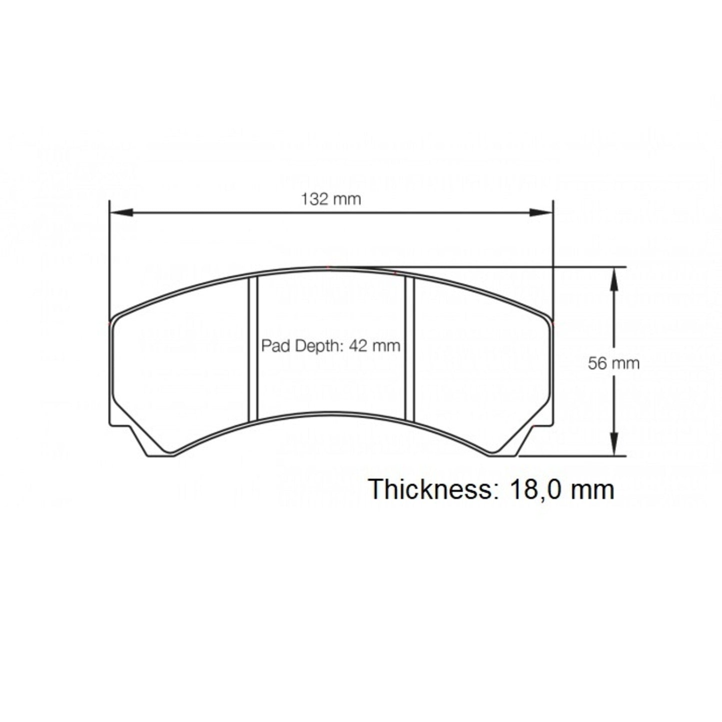 Pagid S8216L02001 Raceblok Set RSL2