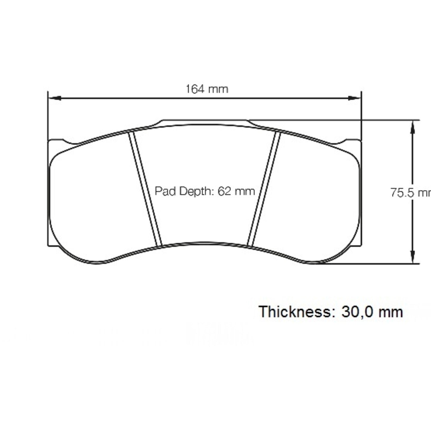 Pagid S2019T05001 Raceblok Set RST5