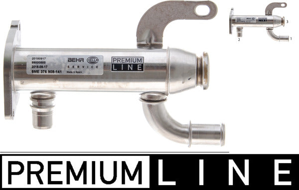 Mahle CE34000P - Cooler, exhaust gas recirculation