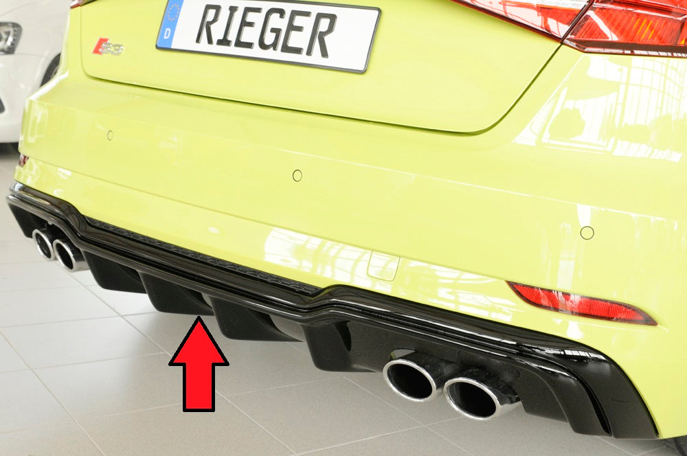 Rieger Audi 8V Rear Diffuser S3 - ML Performance UK
