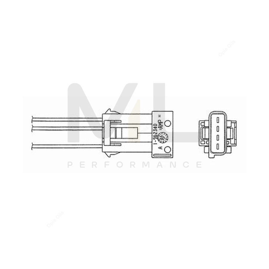 NTK Lambda Sensor / O2 Sensor (NGK 92033) - OZA828-EE12 | ML Car Parts UK | ML Performance