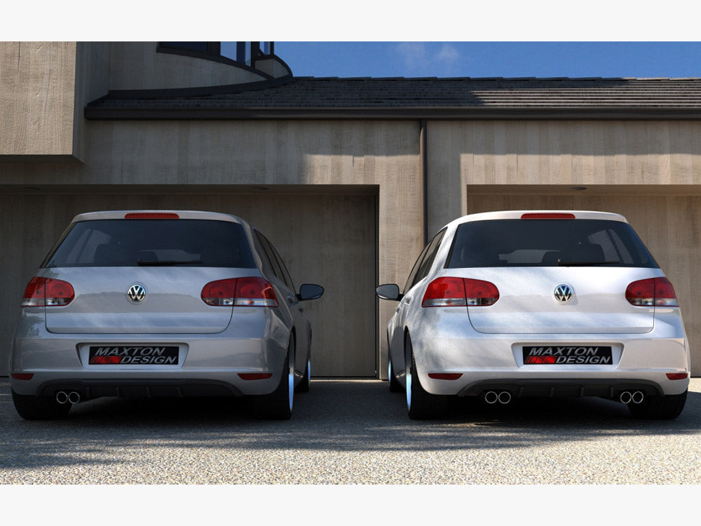 Maxton Design Spoiler VW Golf Vi Fits Rear Bumper