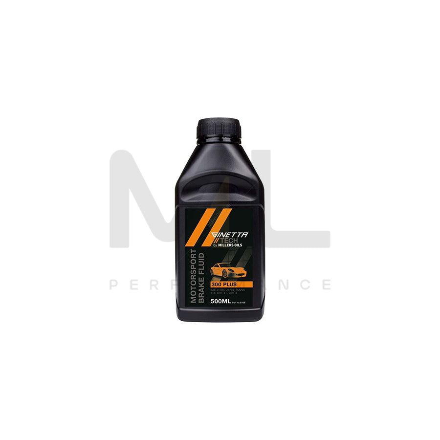 Millers Oils Ginetta Tech Racing Brake Fluid 300+ | Engine Oil | ML Car Parts UK | ML Performance