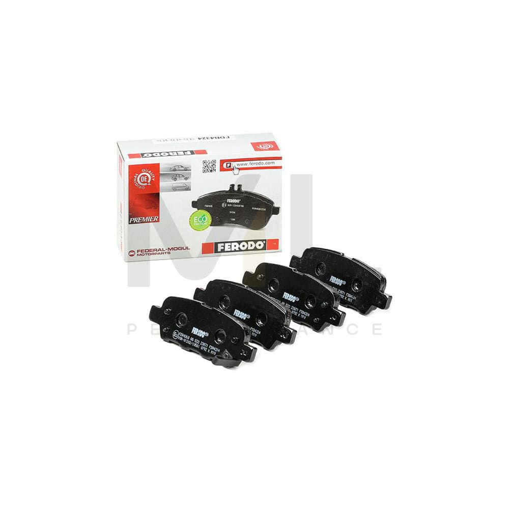 Ferodo Fdb4179W Brake Pad Set Premier, Not Prepared For Wear Indicator, With Brake Caliper Screws | ML Performance Car Parts