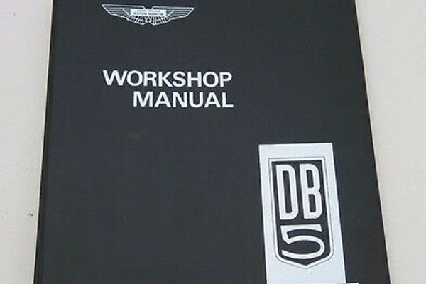 Aston Martin 048-043-0130 DB5 Workshop Manual | ML Performance EU Car Parts