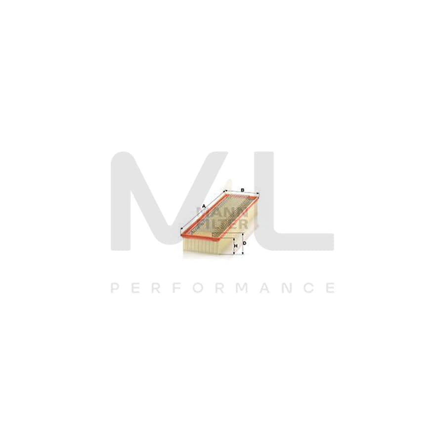 MANN-FILTER C 60 345 Air Filter Filter Insert | ML Performance Car Parts