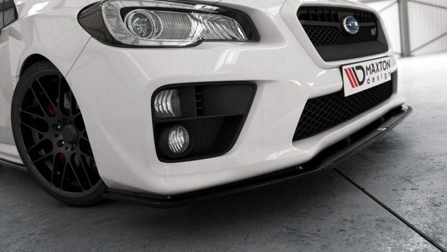 Maxton Design Subaru Impreza WRX STI MK4 Front Splitter V.2