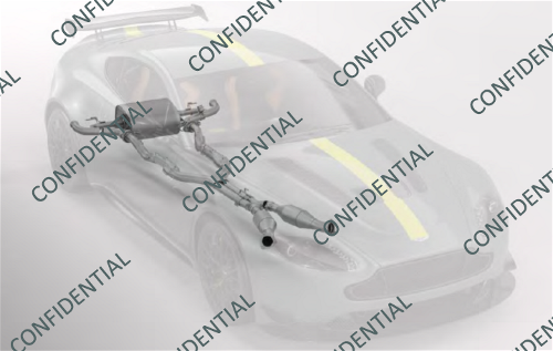 Aston Martin GG33-35-10823 AMR Titanium Exhaust | ML Performance EU Car Parts