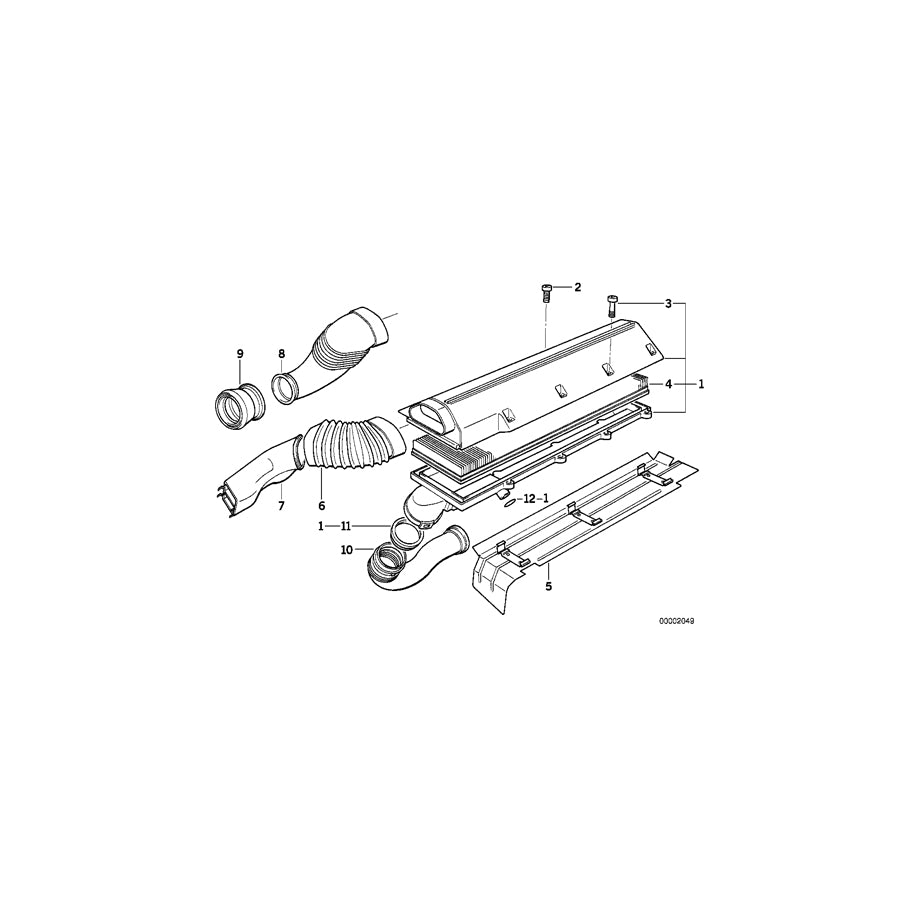 Genuine BMW 13712244256 E34 Rubber Boot (Inc. 525td & 525tds) | ML Performance EU
