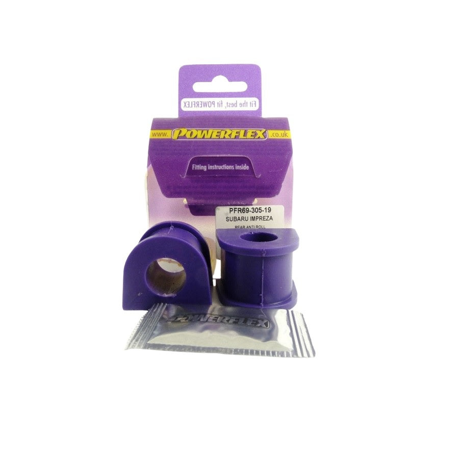 Powerflex PFR69-305-19 Subaru Rear Anti Roll Bar To Chassis Bush 19mm (Inc. Legacy & Impreza) | ML Performance EU Car Parts