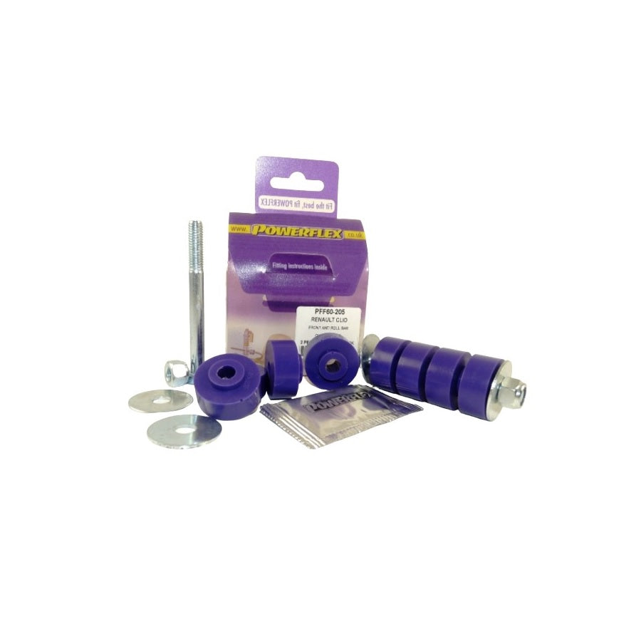 Powerflex PFF60-205 Renault Front Anti Roll Bar Outer Mount (Inc. Twingo II, Clio I, Williams) | ML Performance EU Car Parts