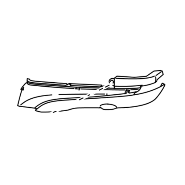 Genuine Lexus 87939-78120 NX Phase 1 O/S Mirror Lower Cover
