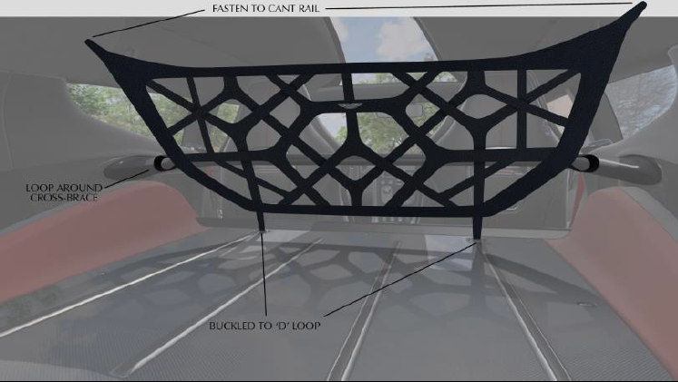 Aston Martin 707560 Vanquish Zagato Retention Set | ML Performance EU Car Parts