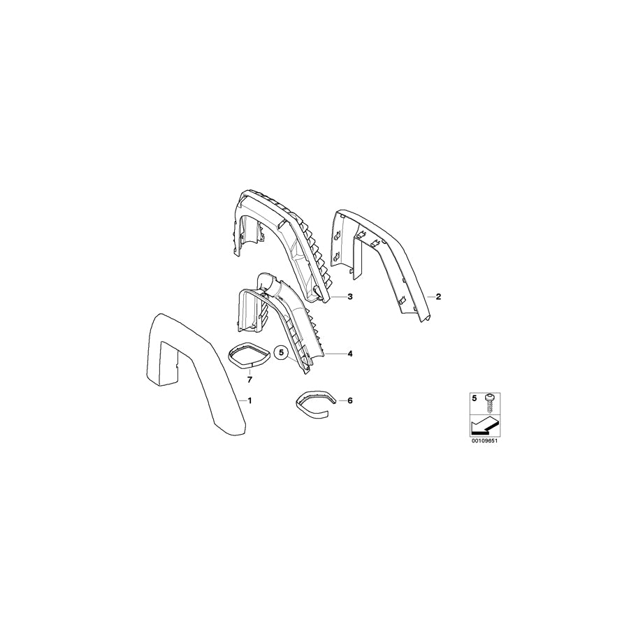 Genuine BMW 51438035367 E85 Bracket Left (Inc. Z4 3.0si, Z4 2.5si & Z4 2.0i) | ML Performance EU Car Parts