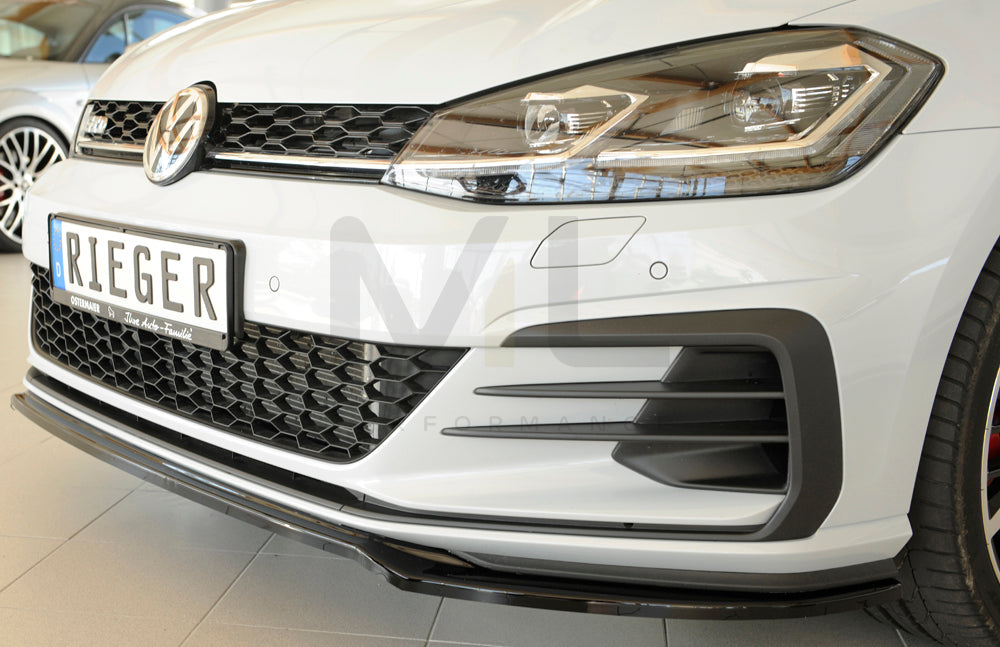 Rieger 00088148 VW Mk7 Golf Front Splitter (GTI, GTD & GTE) 7 | ML Performance EU Car Parts
