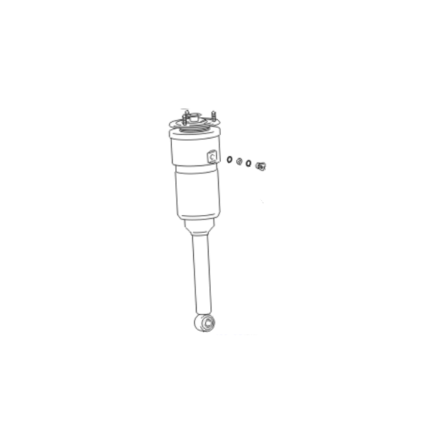 Genuine Lexus 48090-50120 LS Phase 2 N/S Rear Air Suspension Unit