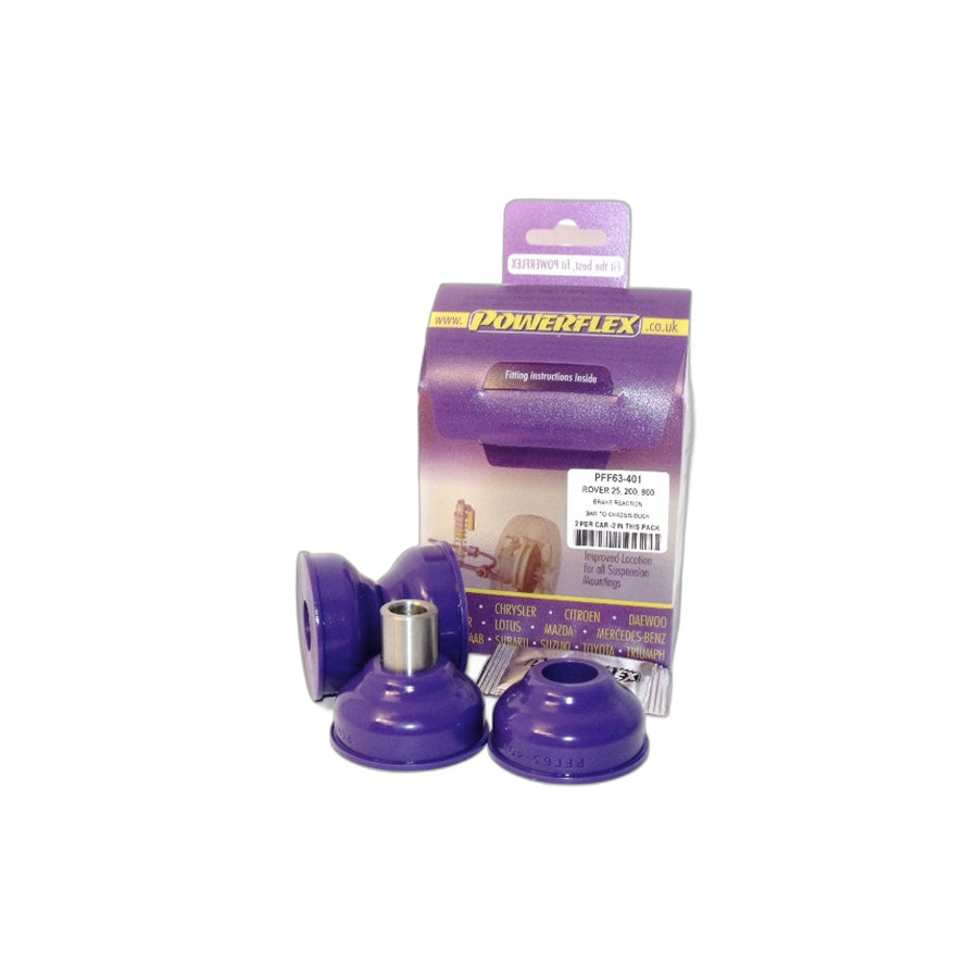 Powerflex PFF63-401 Rover MG Brake Reaction Bar Mount (Inc. 800, 200, ZR) | ML Performance EU Car Parts