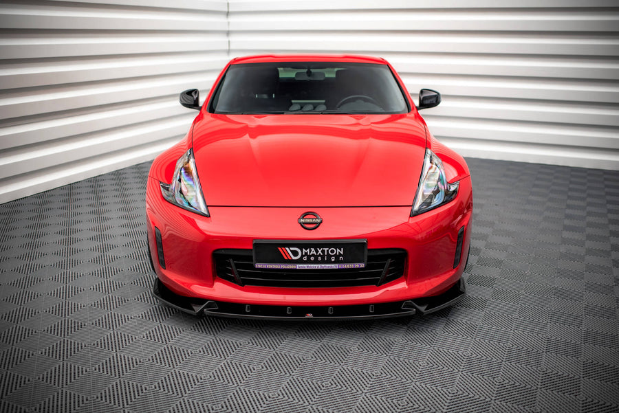 Maxton Design Nissan 370Z Facelift Front Splitter V.3