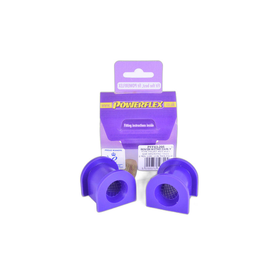 Powerflex PFF63-205 Rover Front Anti Roll Bar Bush 19mm (Inc. Metro & MG) | ML Performance EU Car Parts