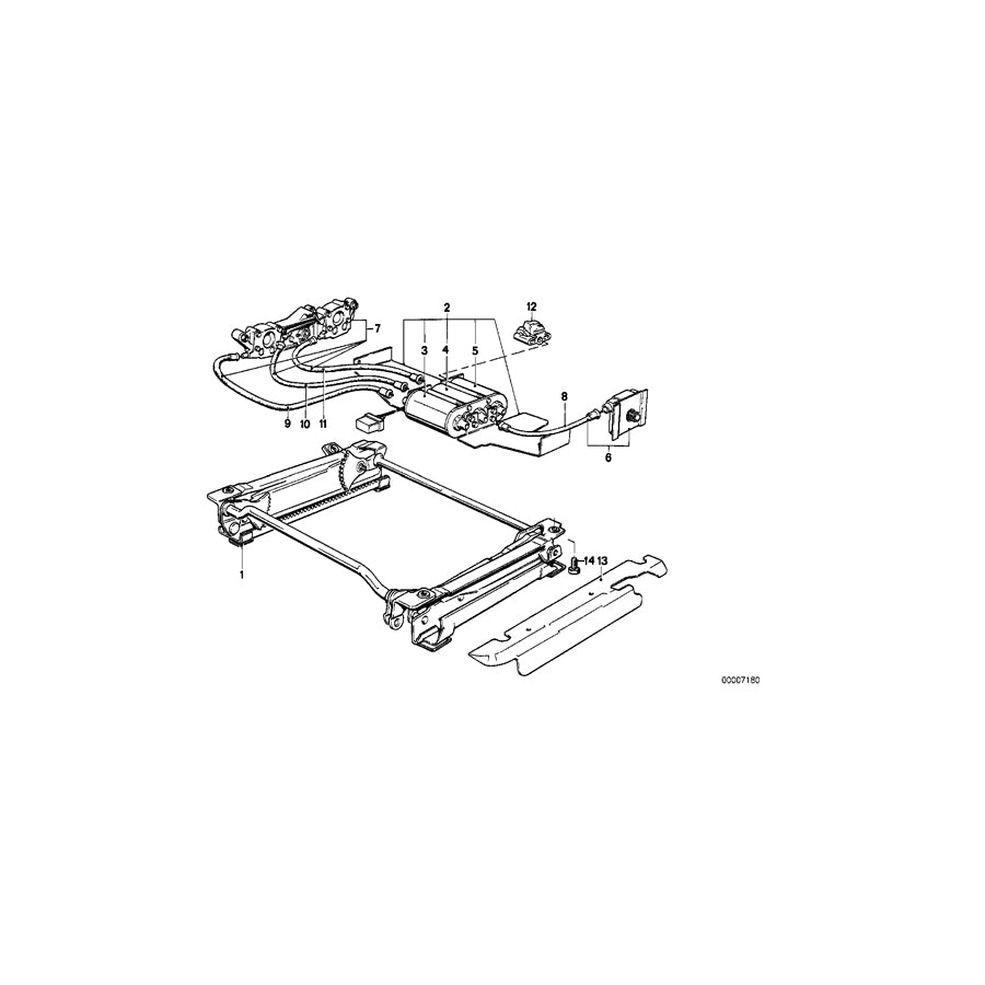 Genuine BMW 52101915537 E23 Actuator BOSCH (Inc. 732i, 728i & 728iS) | ML Performance EU Car Parts