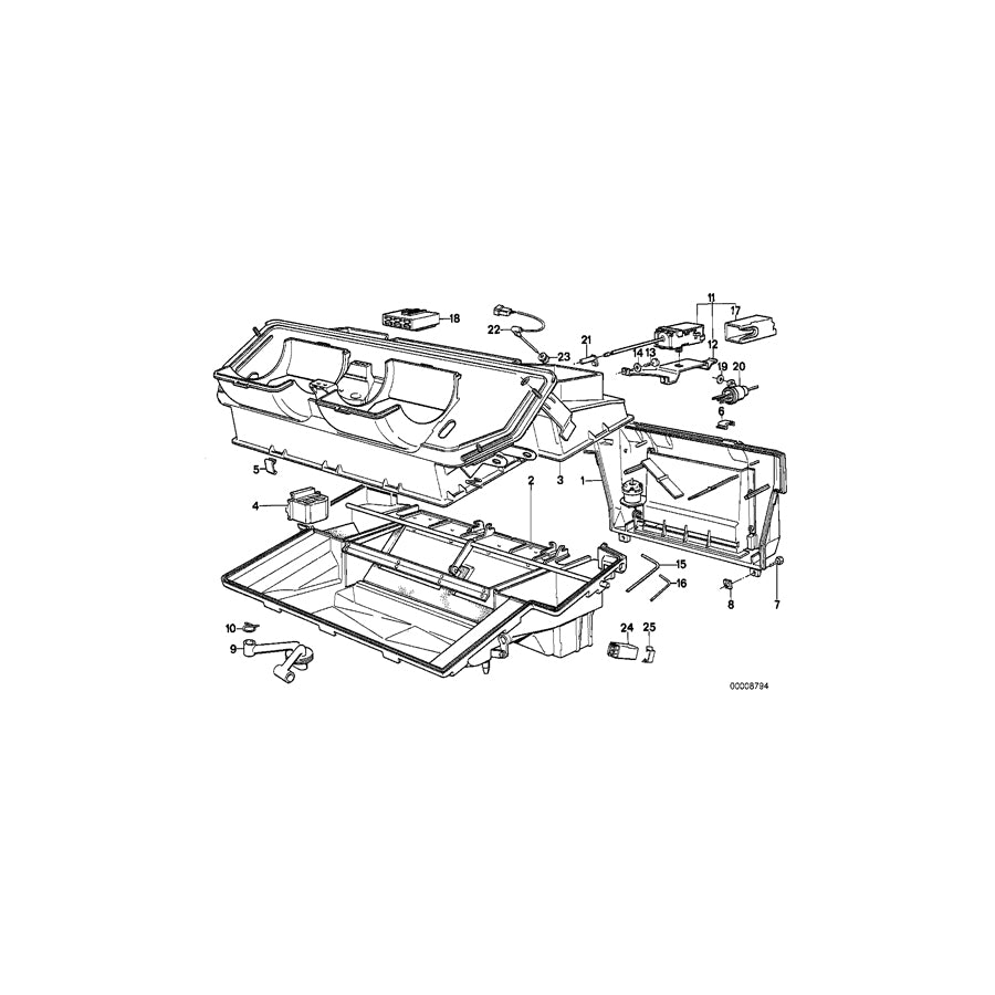 Genuine BMW 64511380606 E23 Evaporator Temperature Sensor (Inc. 735i, 732i & 728iS) | ML Performance EU Car Parts