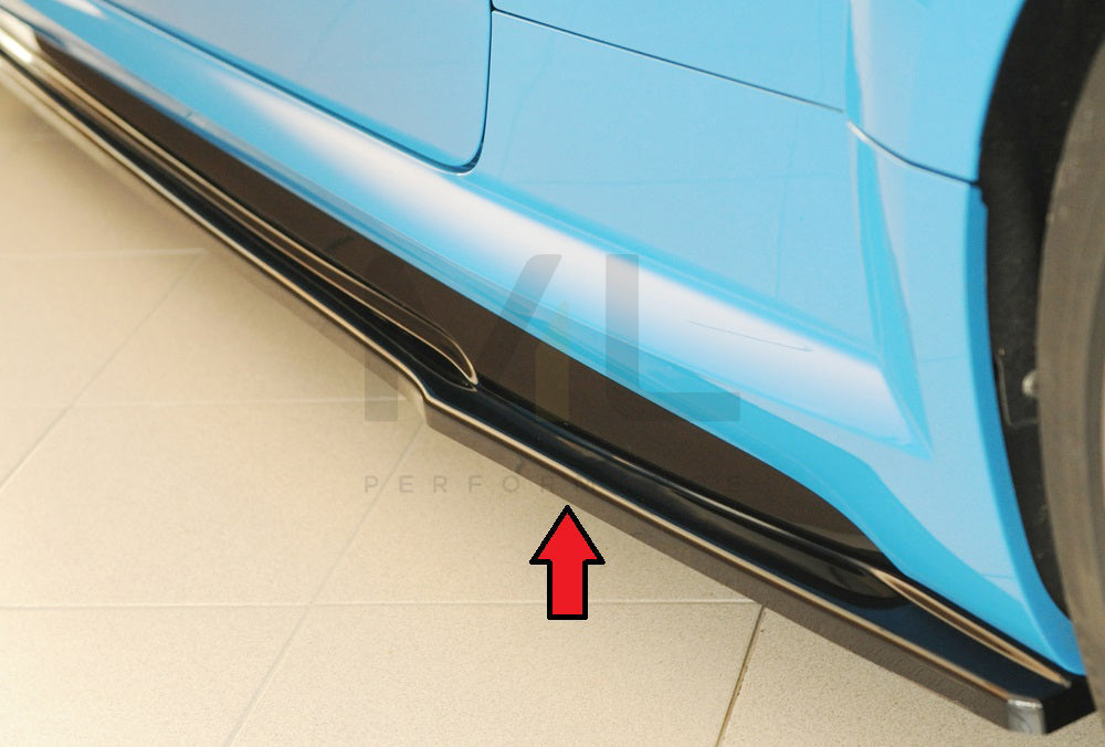Rieger 00088234 Audi 8J-FV 8S Side Skirt Splitter (TT, TTS & TTRS) 1 | ML Performance EU Car Parts