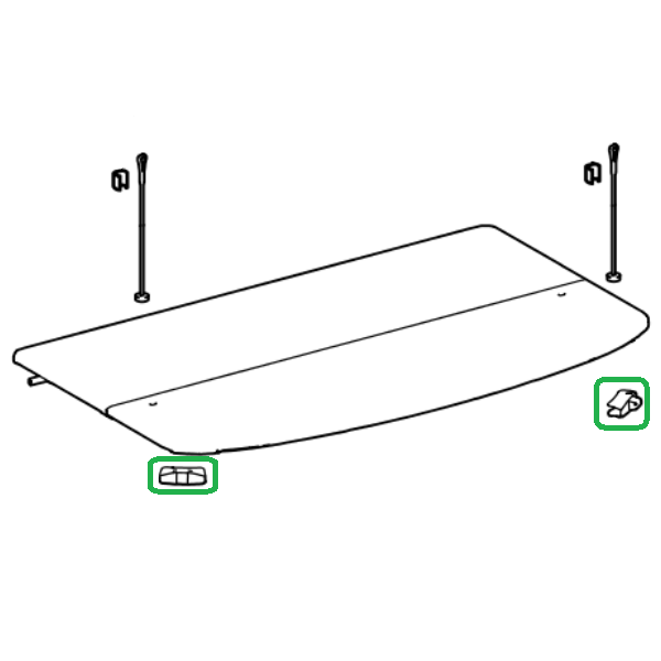 Genuine Lexus 64937-78010