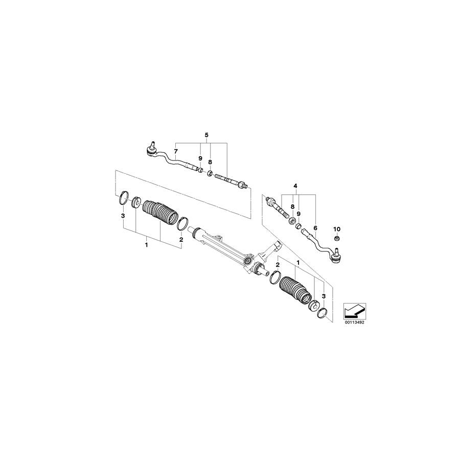Genuine BMW 32107837839 E85 E86 Hex Nut M14X1.5 (Inc. & Z4 M3.2) | ML Performance EU Car Parts