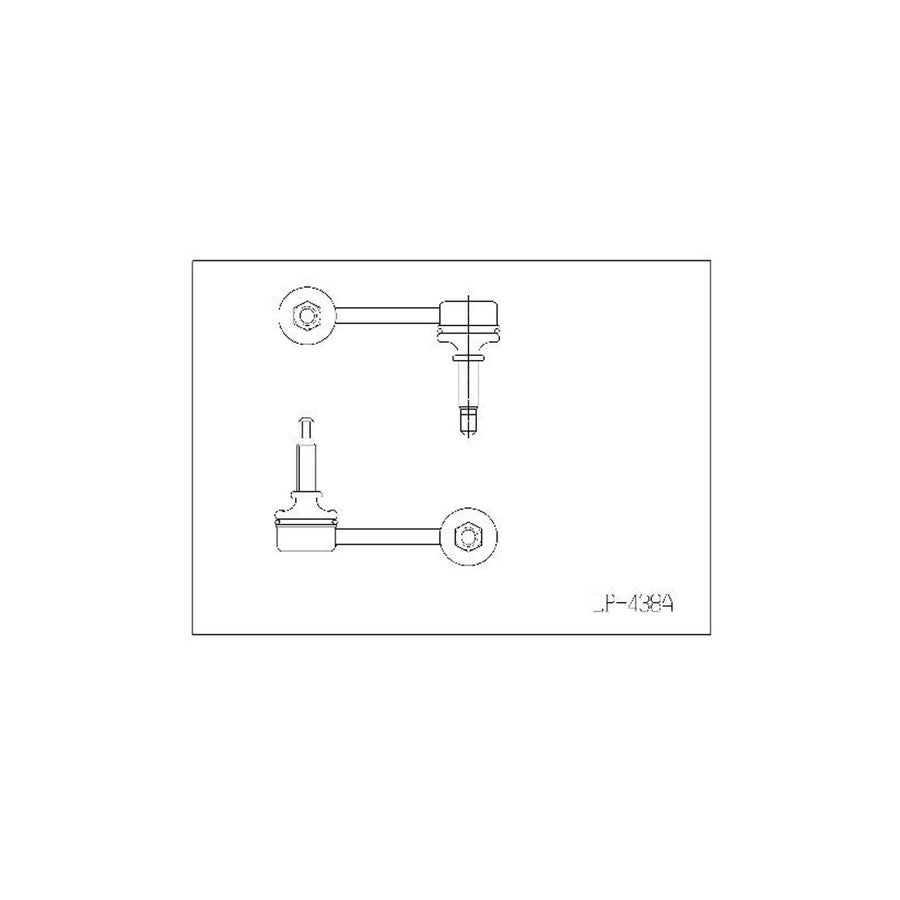 SuperPro LP438A SuperPro Sway Bar Link Assembl Assembly | ML Performance EU Car Parts