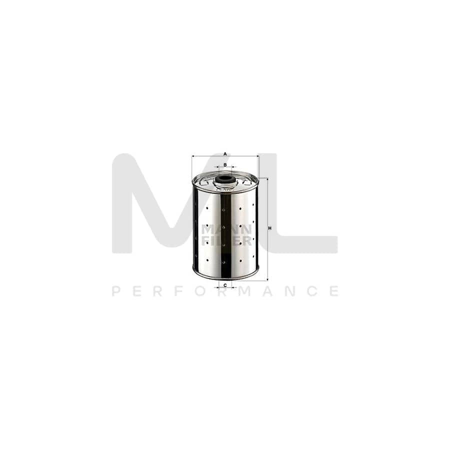 MANN-FILTER PF 815 n Oil Filter with seal, Filter Insert | ML Performance Car Parts