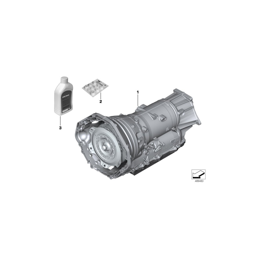 Genuine BMW 24009896706 G12 Automatic Transmission Eh GA8HP95X - XD5 (Inc. M760iX & M760LiX) | ML Performance EU