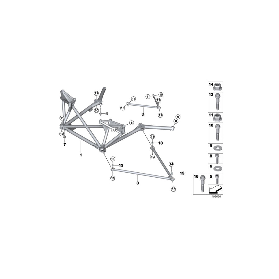 Genuine BMW 31108419940 Stud M10 (Inc. M6 GT3) | ML Performance EU