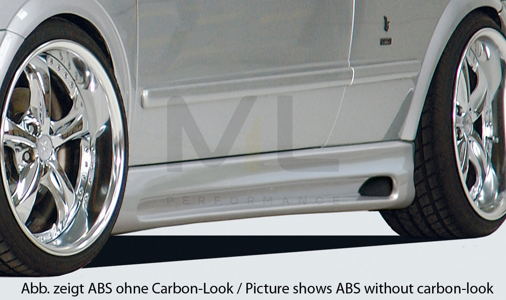 Rieger 00099300 Opel Astra G Side Skirt 1 | ML Performance EU Car Parts