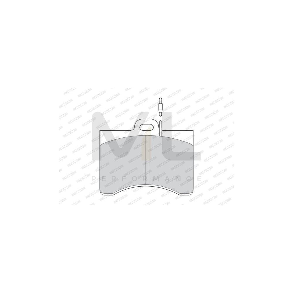 Ferodo Fsl764 Brake Pad Set Fuse+ Technology, With Acoustic Wear Warning | ML Performance Car Parts