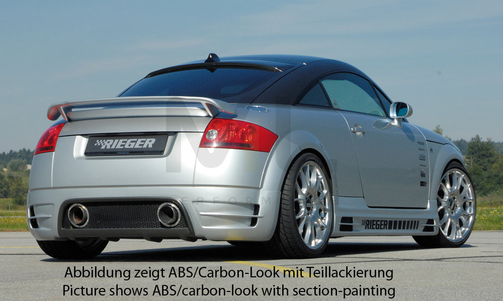 Rieger 00099037 Audi 8N TT Rear Diffuser 2 | ML Performance EU Car Parts