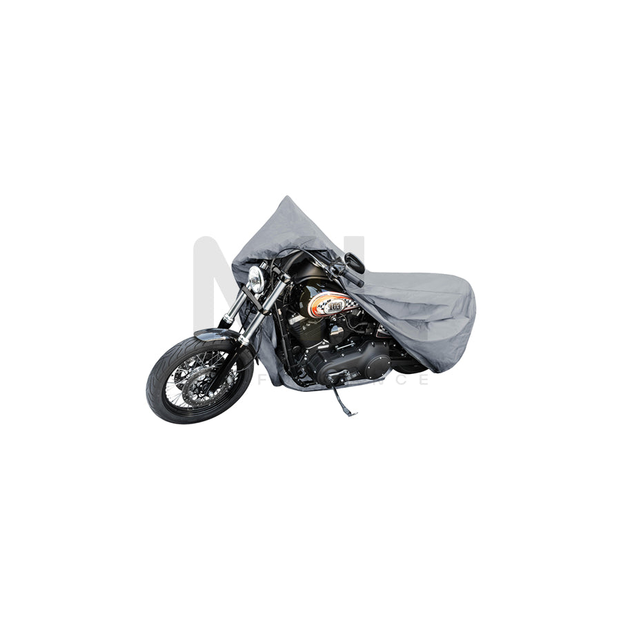 WALSER 41090 Motorcycle cover L 100x250 cm all-weather, indoor, outdoor, waterproof | ML Performance Car Parts